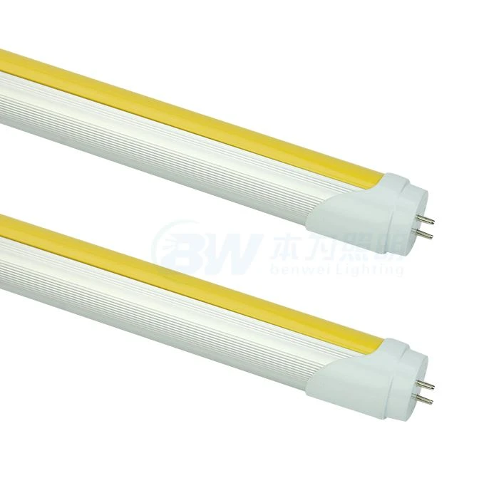 Anti UV 4ft 1.2m 18W 20W T8 Kevyt putki keltainen kansi