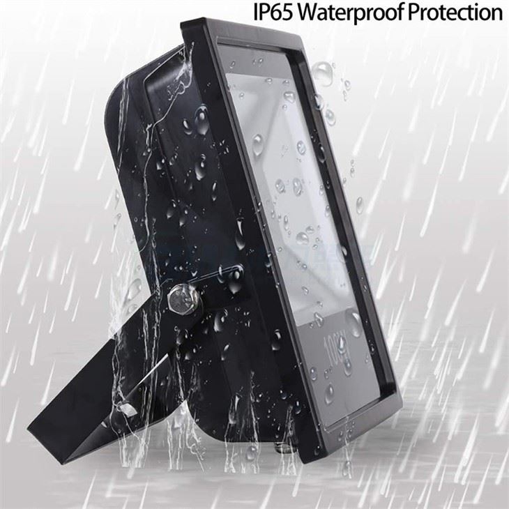 Flood Light With Electrical Outlet