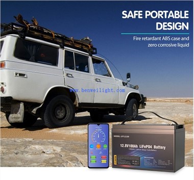 12V 100Ah litium-rautafosfaatti LiFePO4-akku