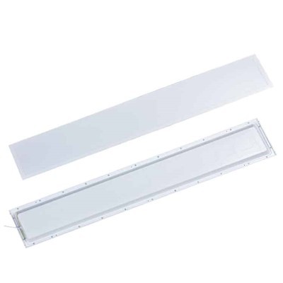 Pitkä LED-paneelivalo 1200×150 taustavalaistu