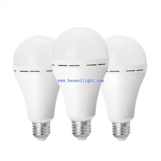 Ladattavat LED-lamput, joissa on varaparisto