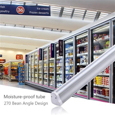 V-muotoinen T8 LED-jäähdytinvalo Supermarketille