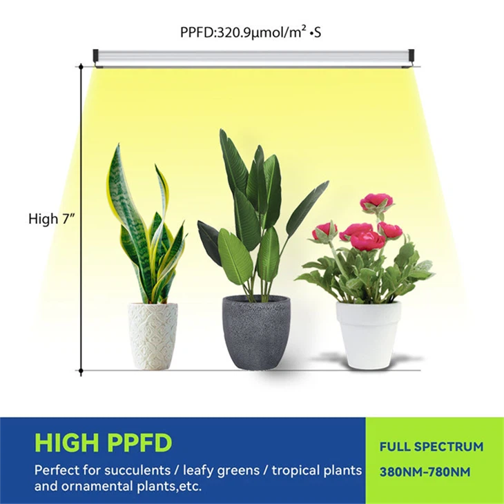 4ft T5 LED Grow Light Bar - Indoor Plant & Hydroponic Lighting