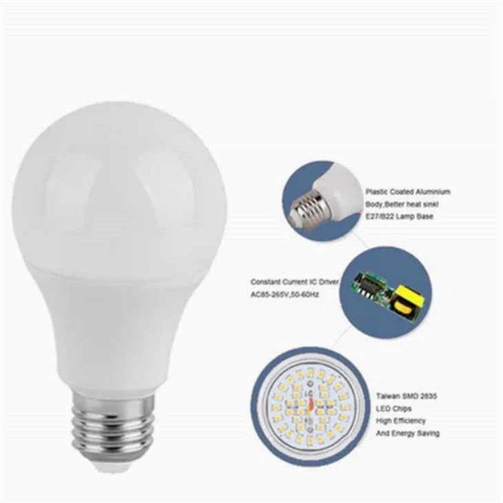 E27 LED-lamppu 9W