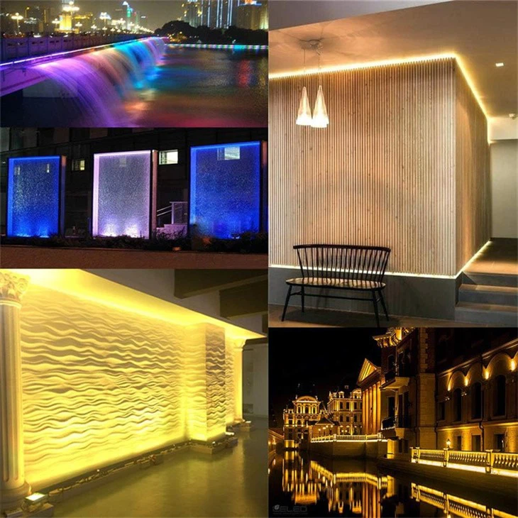 architectural exterior wall wash lighting