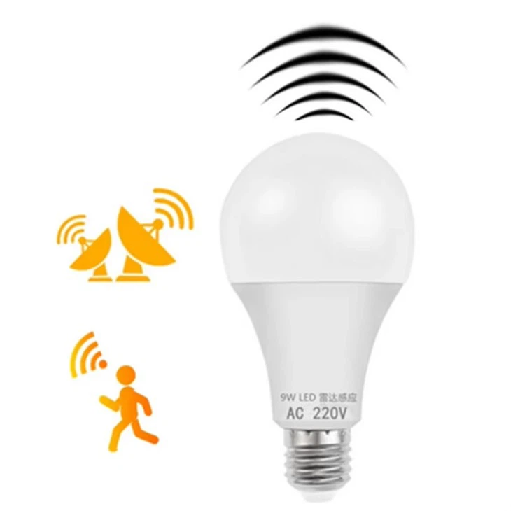 LED-liiketunnistimen valot lamppu