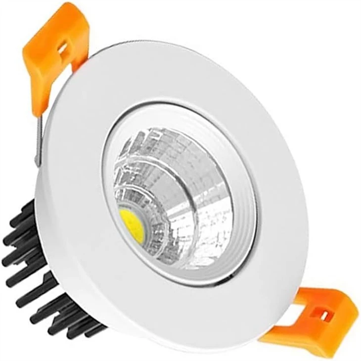 Upotetut LED-alasvalot, himmennettävät 10W
