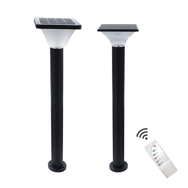 Modern Solar LED Path Lights - Adjustable Height & Wireless Design For Gardens