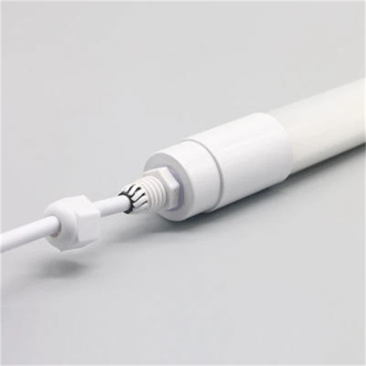 Round Waterproof T8 Tube Light IP65 Milky Cover suppliers