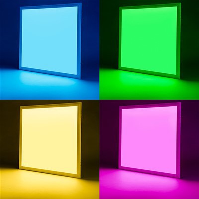 300*300 RGB+CCT-väriä vaihtava LED-paneelivalo