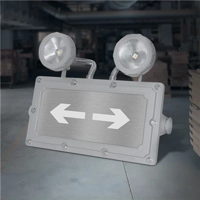 Räjähdys{0}}Twin Spot Exit Light -LED-valo