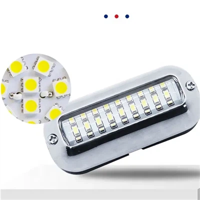 Korkea-laadukas IP68 vedenalainen LED-kalastusvalo aluksille – kirkas ja kestävä