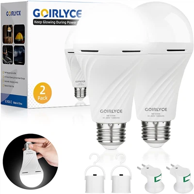 Ladattava LED-hätäpolttimo - LSA60E27