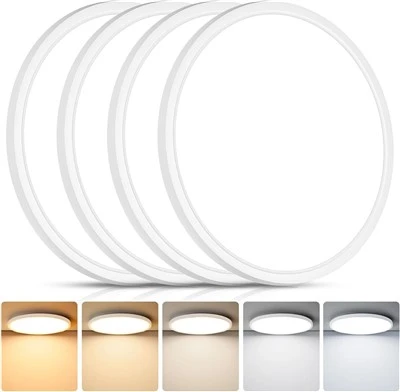 LED upotettava pyöreä kattovalaisin