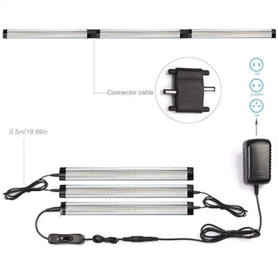 Liiketunnistin ja himmennettävä LED-kaappivalo (12V/24V)