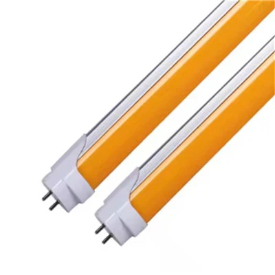 Keltainen Cover Cover Tube LED-valot Anti UV 20W