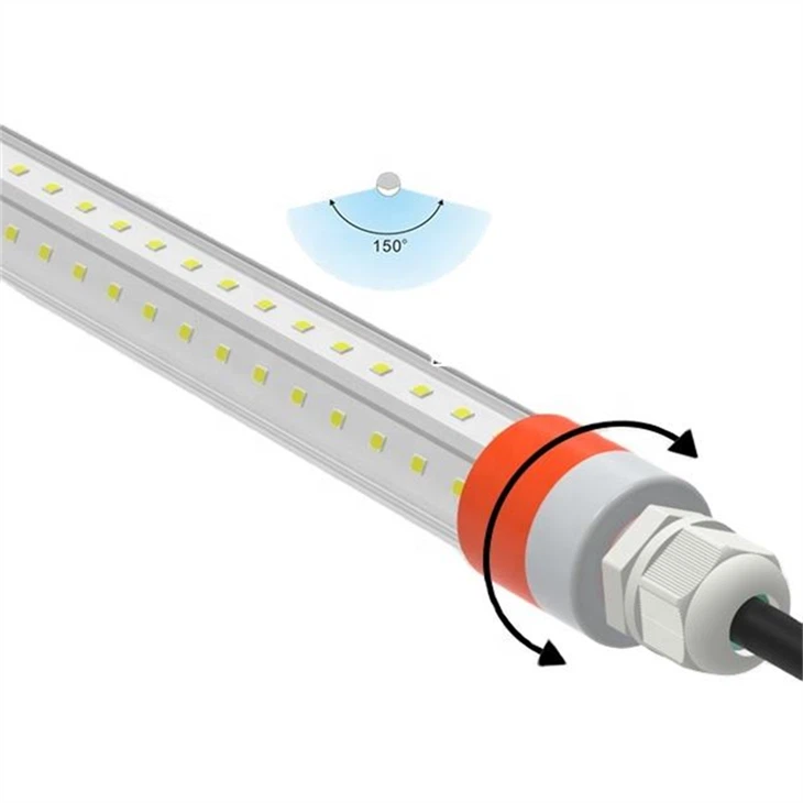Waterproof LED Tri-Proof Lights For Poultry & Livestock IP67 IK10