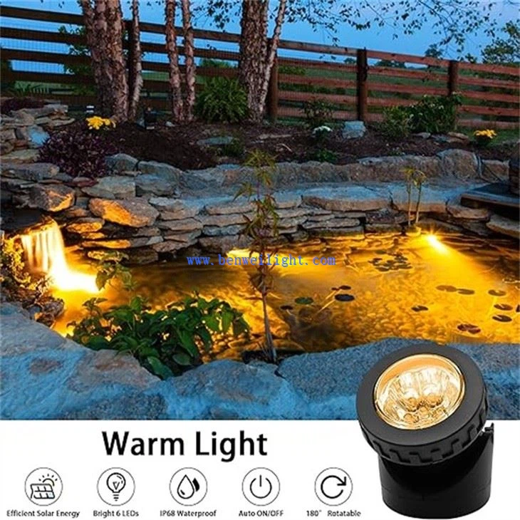 Waterproof Solar Yard Spotlight (3)