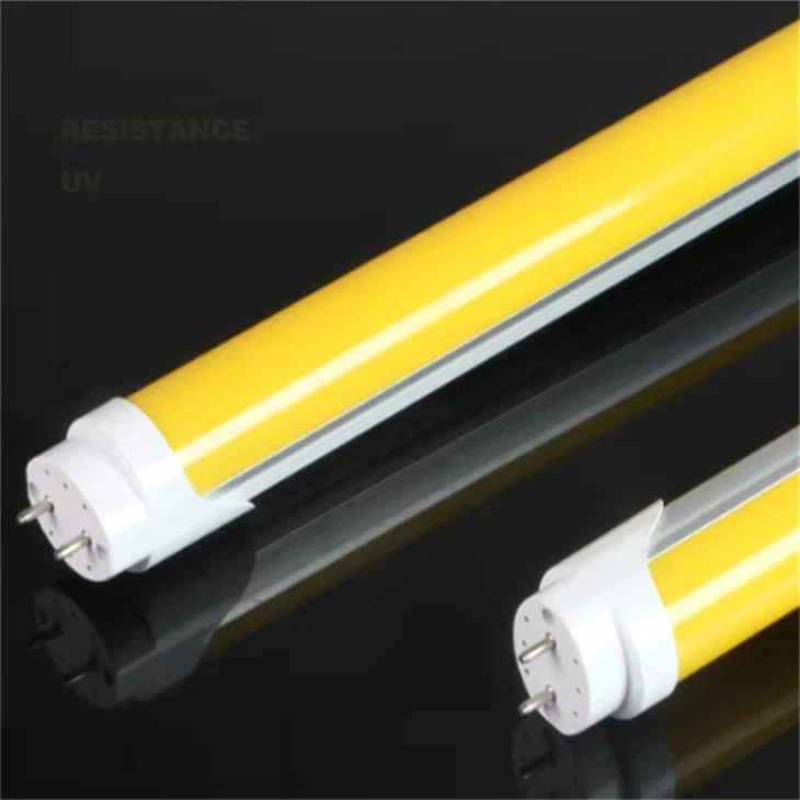 Keltainen kansiputki LED-valot UV-suojaputket
